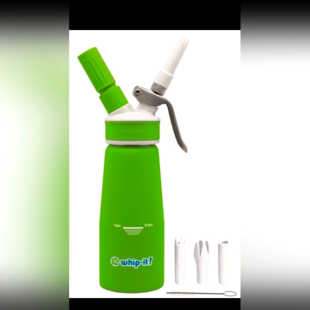 Colored Whip-it Whipped Cream Dispenser